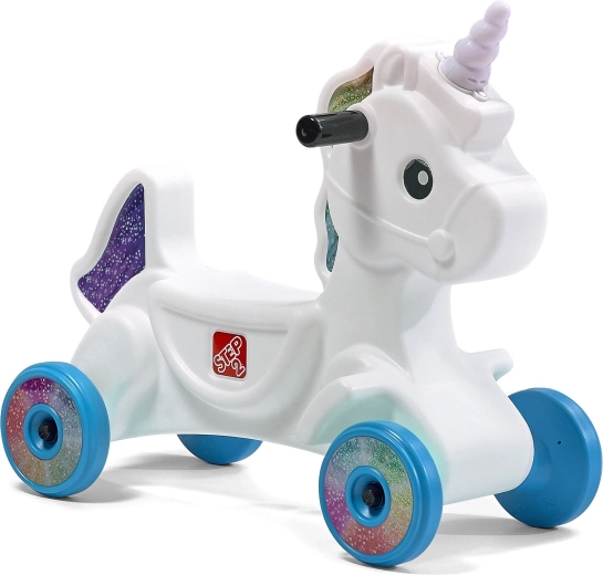 Unicorno cavalcabile con luce e suono
