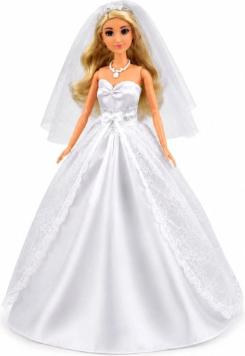 Abito da sposa riccamente decorato