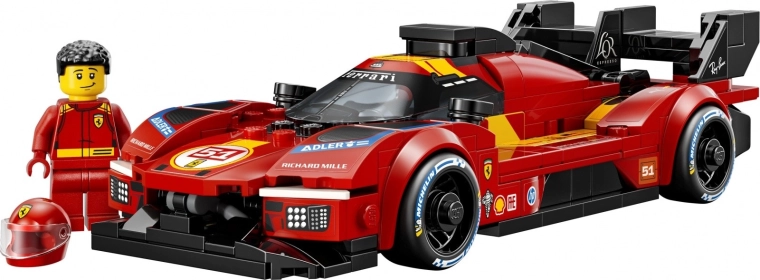 Dettagli di gara autentici della Ferrari 499P