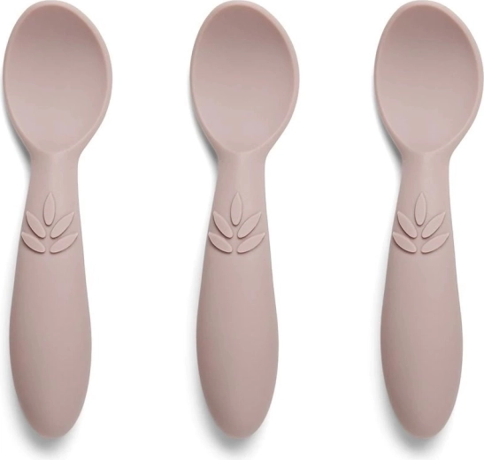 Cucchiaini in silicone NUUROO Ella (3 pz) woodrose