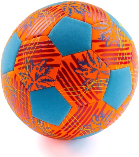 Schildkröt pallone da calcio da spiaggia in neoprene beach misura 5 rosso