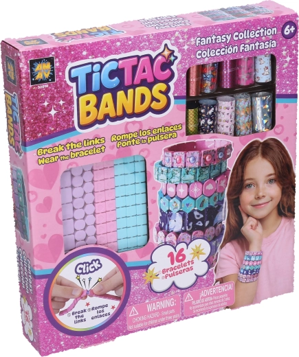 TICTAC BANDS set per creare braccialetti Collezione Fantasy - 16 pezzi