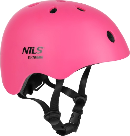 Casco NILS Extreme MT301 rosa – XS (48-52 cm)