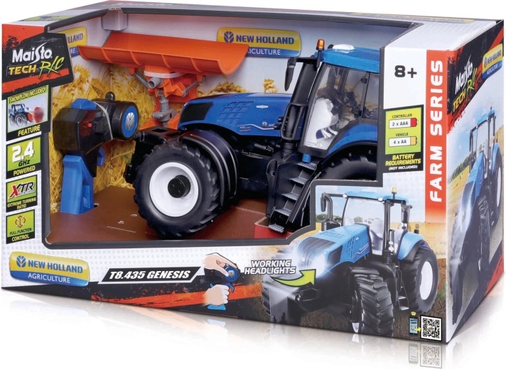Luci funzionanti e look New Holland su licenza