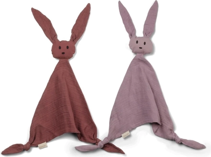 NUUROO ado doudou in mussola woodrose/mahogany - 2 pz