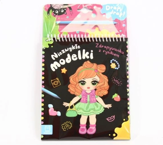 Libretto da grattare con stilo Modelle straordinarie