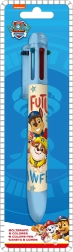 Penna a sfera Paw Patrol 6 colori