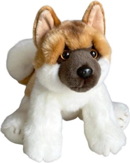 Cane di peluche Akita seduto 28 cm