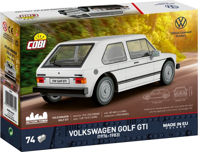 Modello Volkswagen con licenza ufficiale