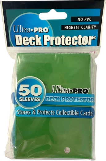 Ultra Pro Deck protector Matrix green – bustine protettive per carte 50 pz