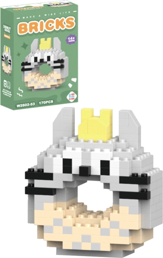 Costruzioni Sparkys Gatto Donut (170 pezzi)