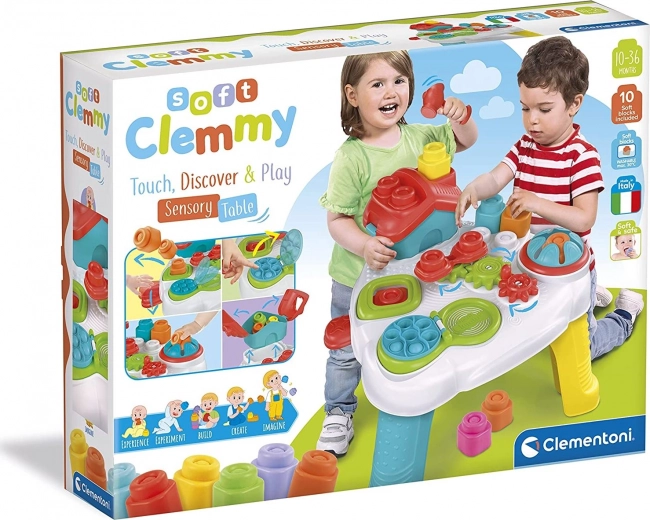 Tavolino da gioco sensoriale Baby Clementoni
