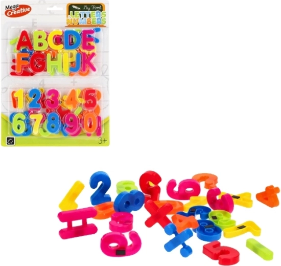 Lettere e numeri magnetici per bambini
