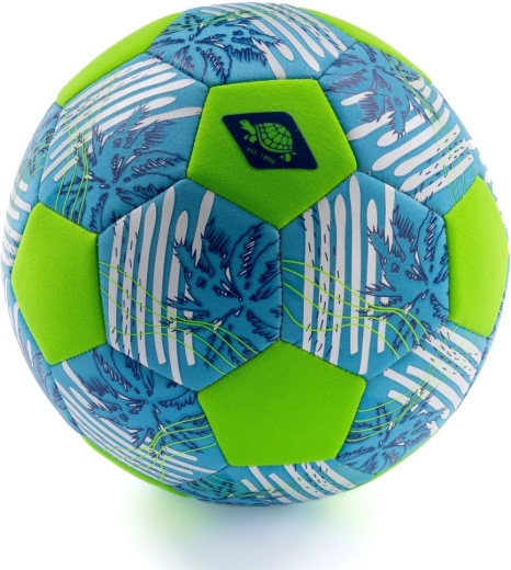 Pallone da calcio da spiaggia in neoprene Schildkröt Beach misura 5 verde