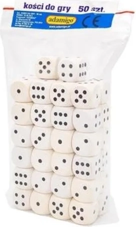 Set di dadi da gioco 50 pz
