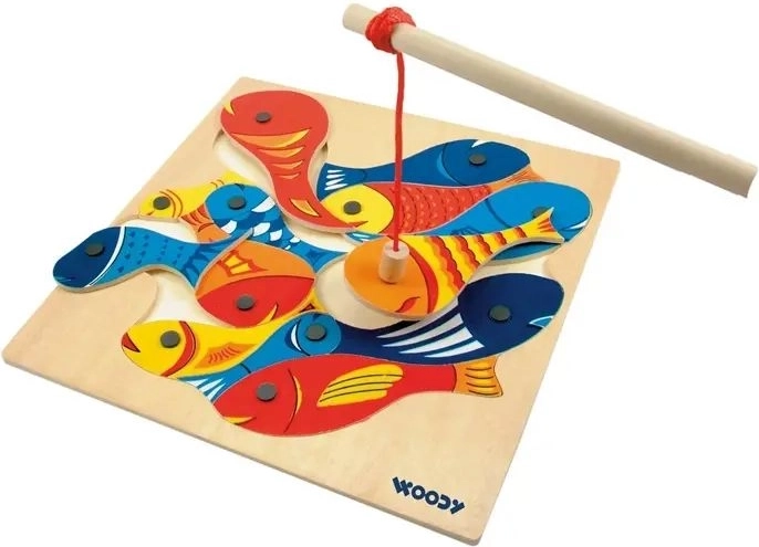 Divertente pesca magnetica dei pesciolini