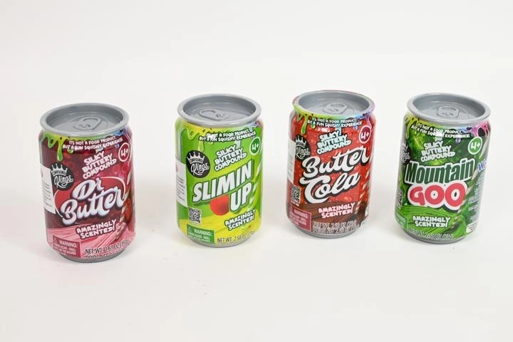 Wecool Mini lattina con plastilina squishy
