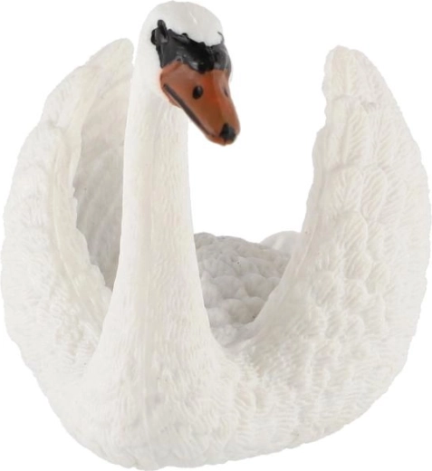 Elegante silhouette del cigno