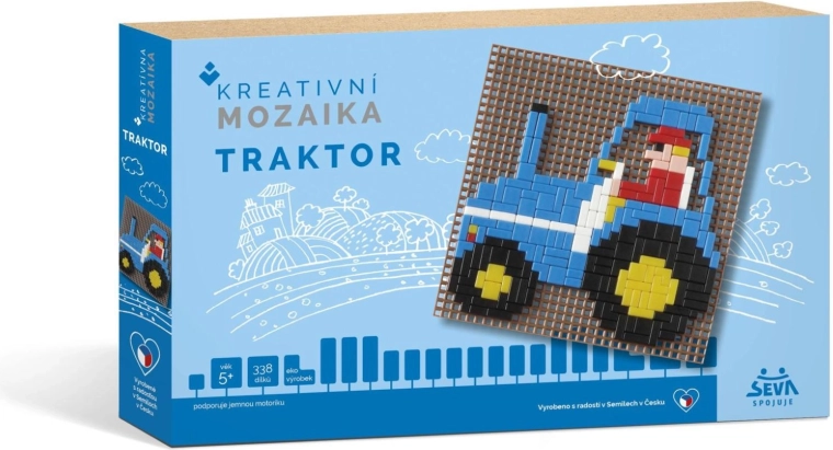 Mosaico creativo Trattore (338 pezzi)