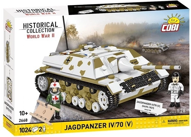 COBI historical collection WWII jagdpanzer IV/70 (V) (Sd.Kfz. 162/1) kit di costruzione 1024 pezzi