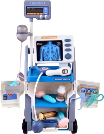Realistico pannello radiografico ed ECG