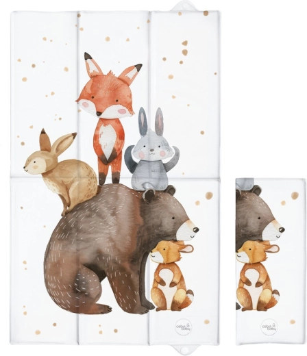 Ceba Baby fasciatoio da viaggio Basic Forest Friends 80 × 50 cm