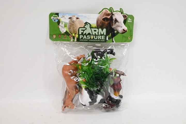 Animaletti da fattoria con piante - 1 pezzo