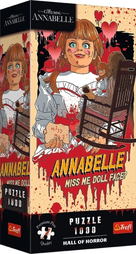 Puzzle Trefl Premium Plus Hall of Horror: Annabelle 1000 pezzi