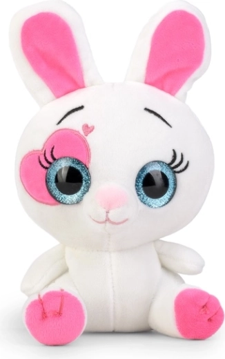 Coniglietto bianco di peluche 16 cm Daffi