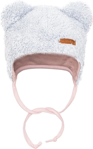 Cappello con orecchiette e lacci sicuri