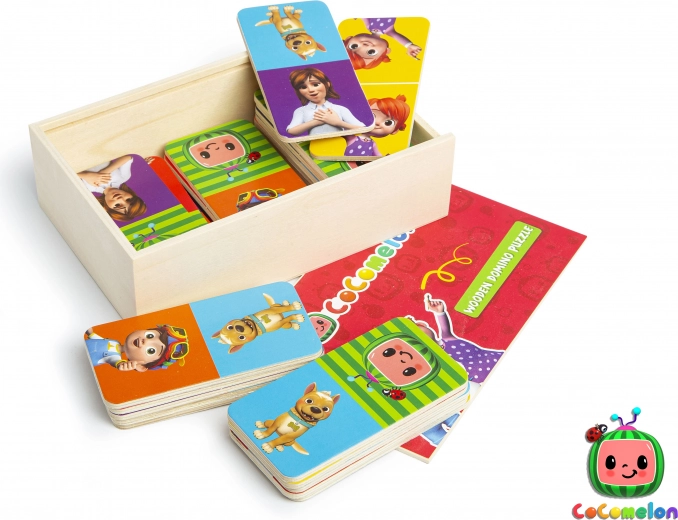 Domino in legno CoComelon