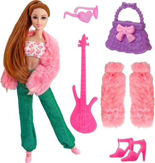 Articolazioni mobili e capelli lunghi per un gioco realistico