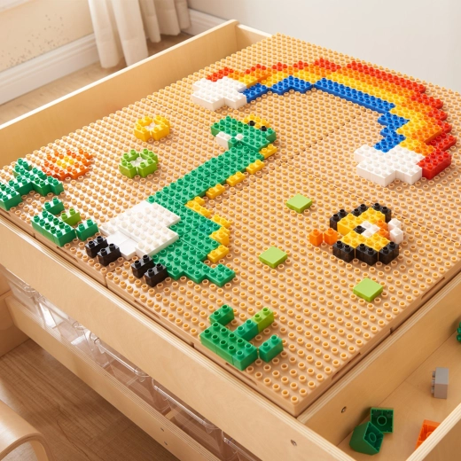 Compatibile con i marchi di mattoncini più popolari