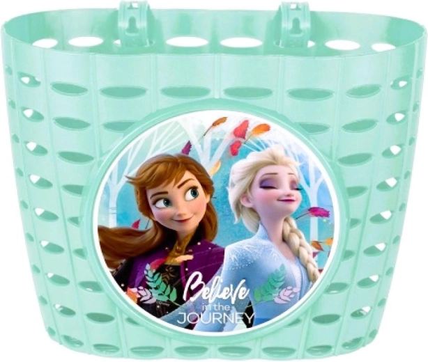 Cestino da bici per bambini Disney Frozen turchese