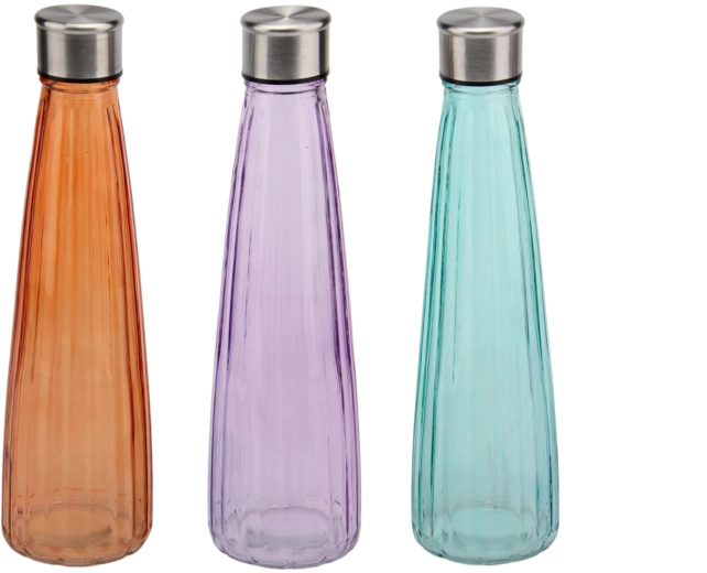 Bottiglia in plastica 0,5 l con tappo a vite