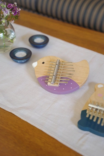 Kalimba a forma di uccellino - 1 pezzo