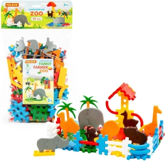 Costruzioni Blok Zoo – 117 pezzi