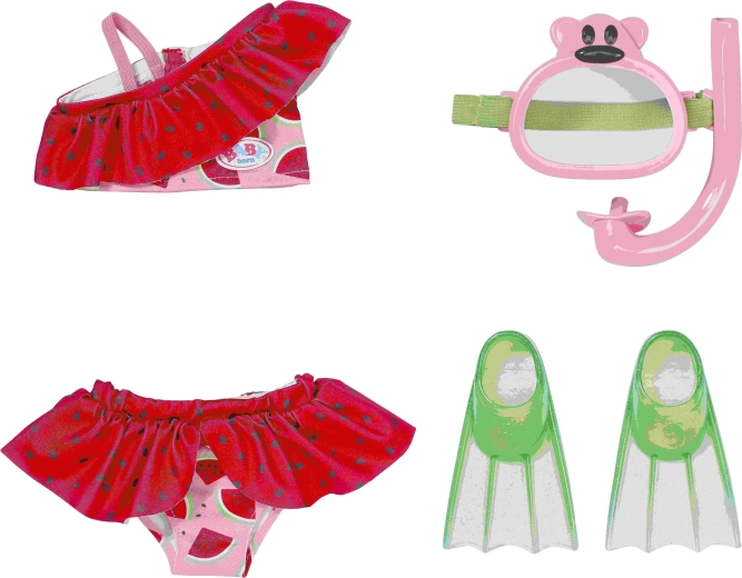 BABY born set da snorkeling per bambola 43 cm