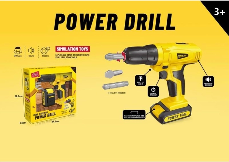 Trapano e avvitatore giocattolo Power Tool