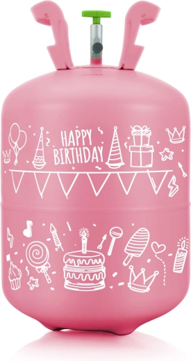 Fino a 30 palloncini con una bombola