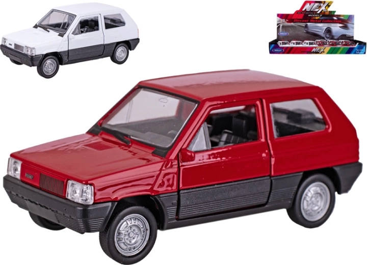 Welly Fiat Panda – modello d’auto in metallo con meccanismo a retrocarica