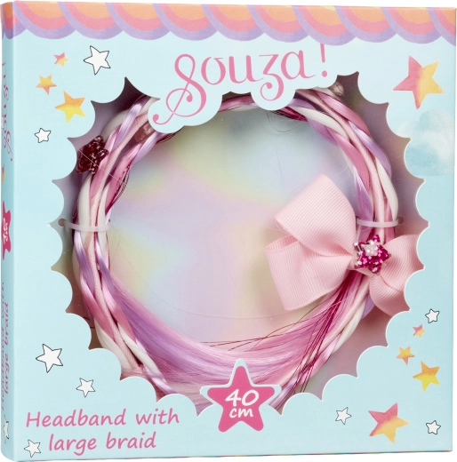 Souza! cerchietto per capelli Fay con treccia e fiocco