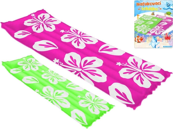 Materassino gonfiabile con fiori 183 × 69 cm - 1 pezzo