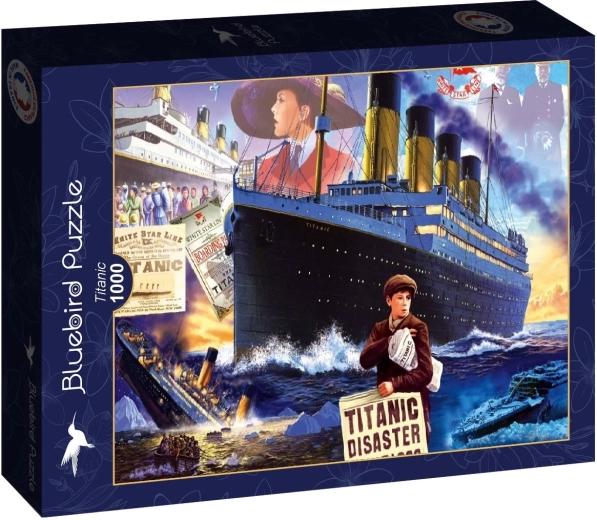Puzzle Bluebird Titanic 1000 pezzi
