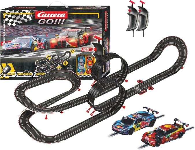 Carrera GO!!! DTM High Speed Showdown pista elettrica da corsa 8,9 m