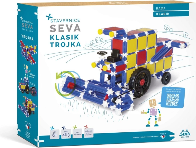 Costruzioni Seva Klasik Tre 464 pezzi
