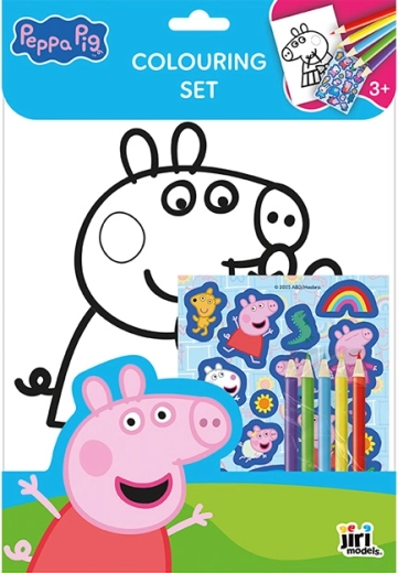 Set da colorare Peppa Pig