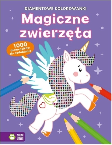 Colora con diamanti Animali magici
