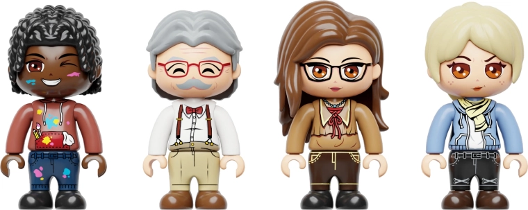 Minifigure per scenette e gioco creativo