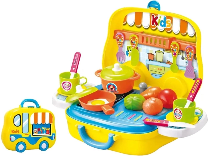 Cucina per bambini in valigetta Buddy Toys
